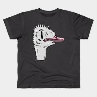 Squiggly ostrich Kids T-Shirt